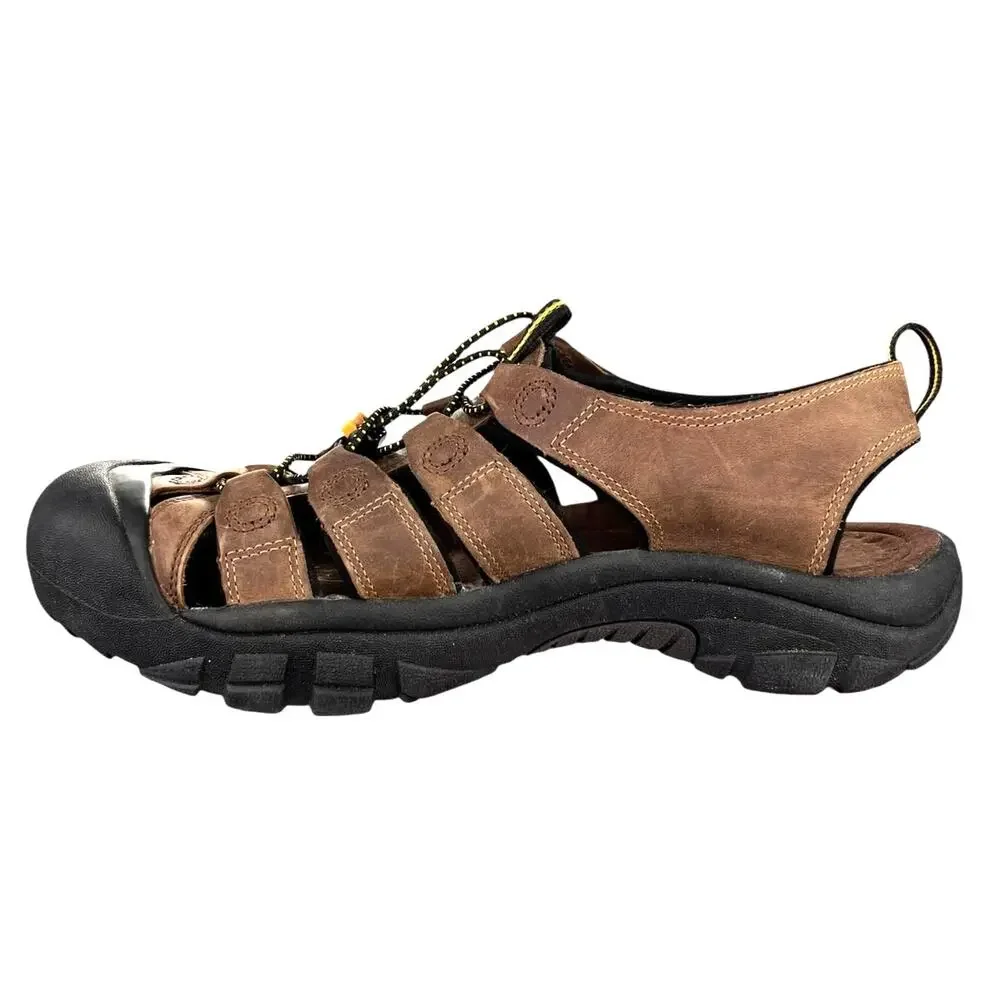 Keen Mens Newport H2 Brown Trail Hiking Sandals Size US 11.5